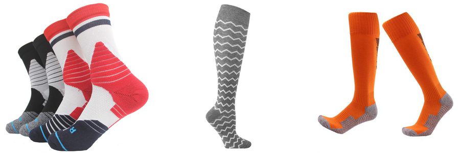 mens cheap cotton socks sport compression socks